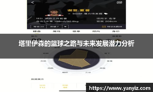 塔里伊森的篮球之路与未来发展潜力分析